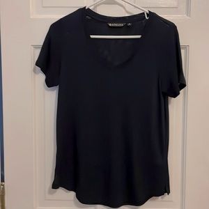 Athleta NWOT navy T